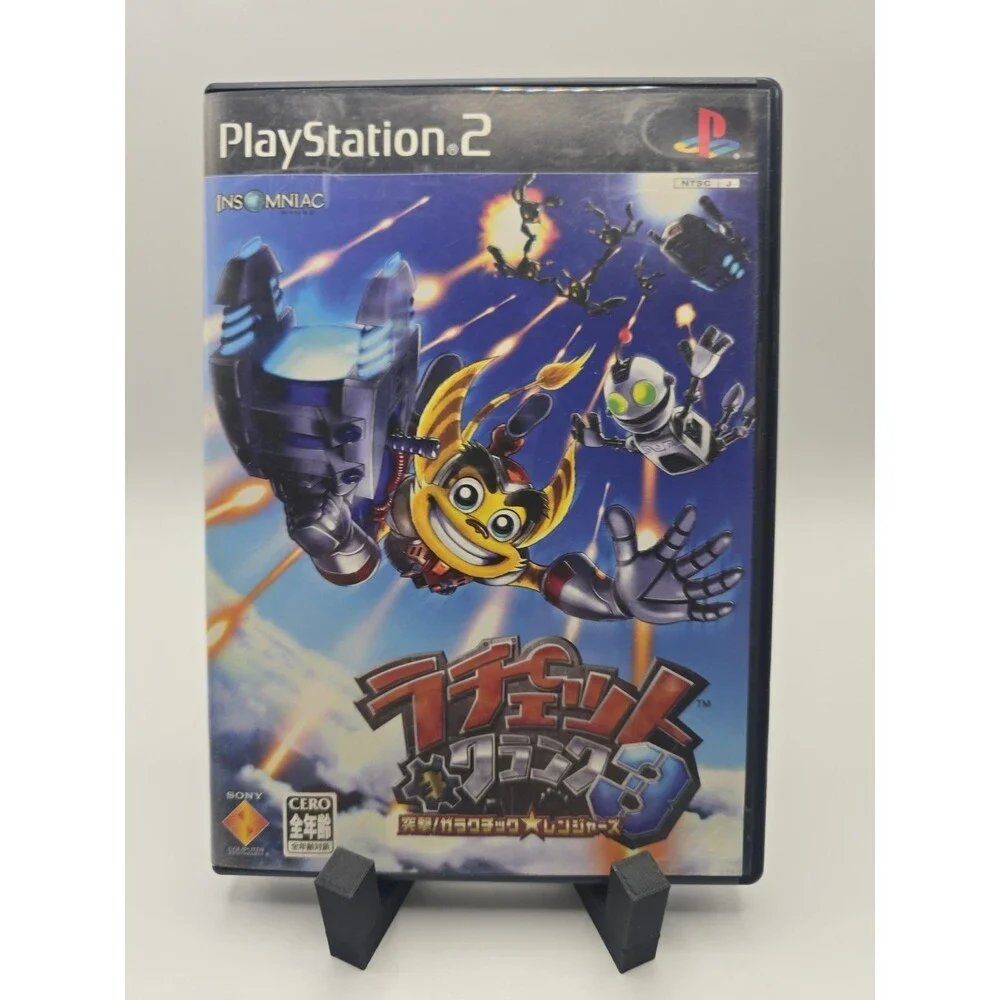 Ratchet & Clank 3 Totsugeki! Galactic Rangers PS2 JPN (Region Locked)